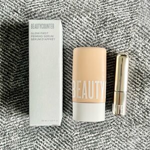 Beautycounter Primer, Tinted Moisturizer, Mascara